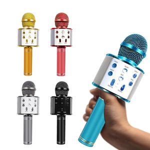 WIRELESS PORTABLE HANDHELD BLUETOOTH KARAOKE MICROPHONE